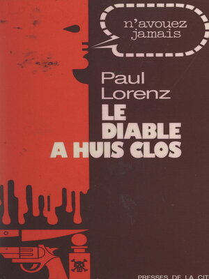 cover image of Le diable à huis clos